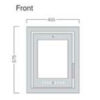 Porto 400 front dimensions image