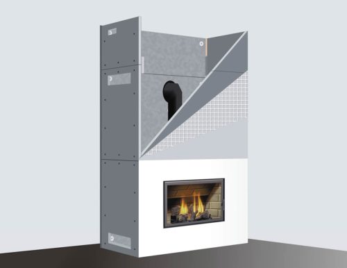 Skamotec chimney breast Image
