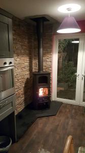Twin Wall Stove Install Image
